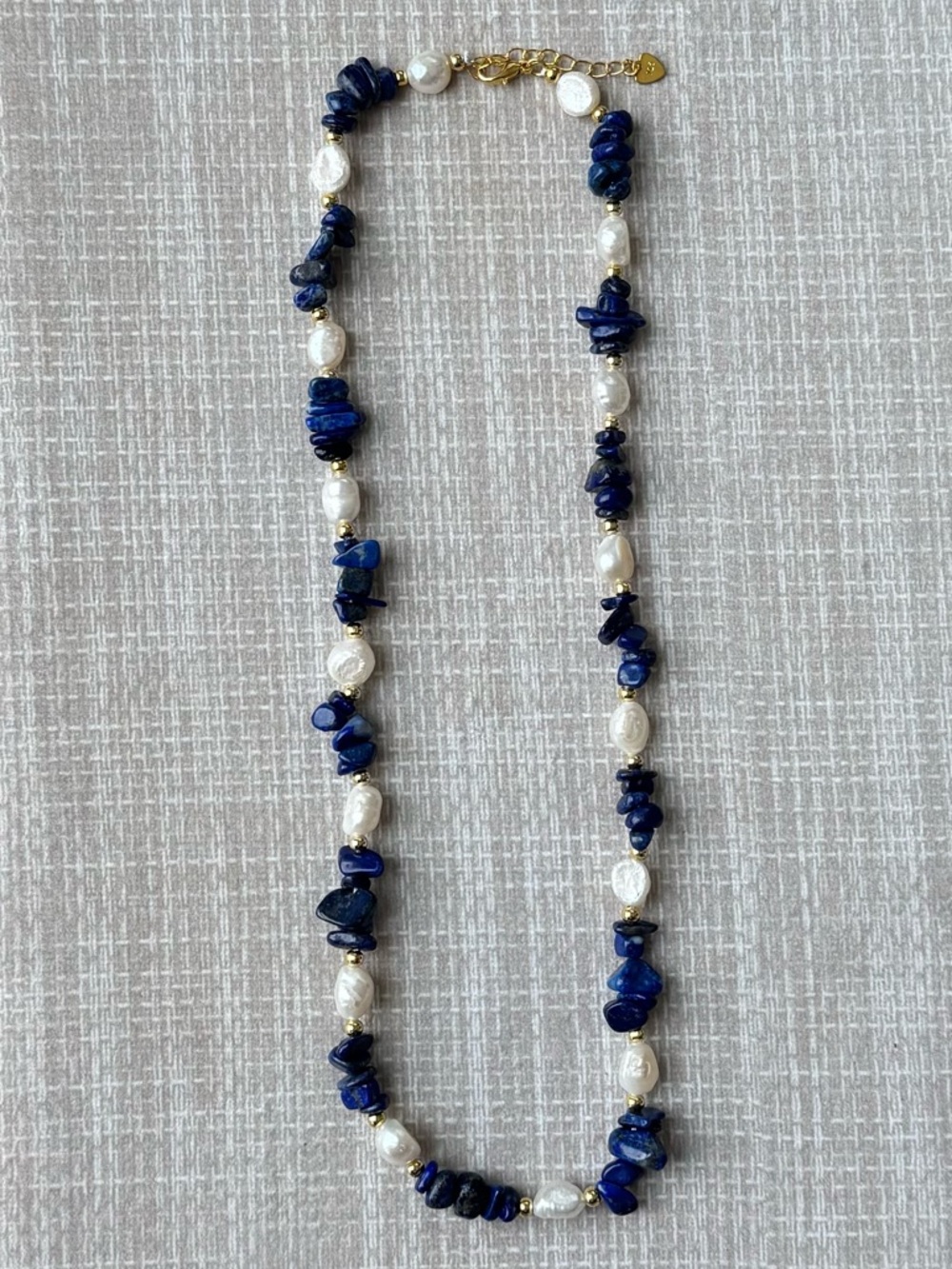NWOT Tuckernuck Lapis Lazuli and Pearl Necklace